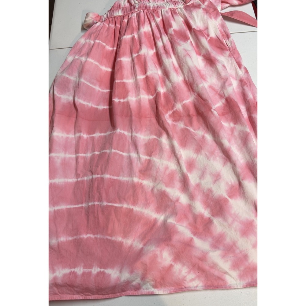 Banjanan  Dress in a pink tie-dye print Size Large - Picture 11 of 16
